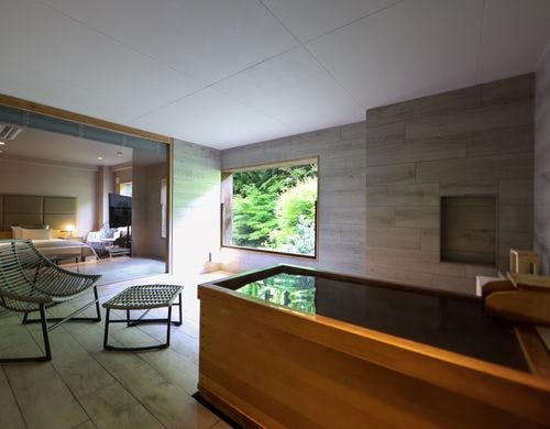 森側洋室ツイン【やまぶき】