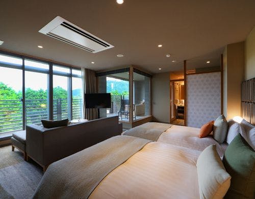 富士山眺望洋室【しろがね】