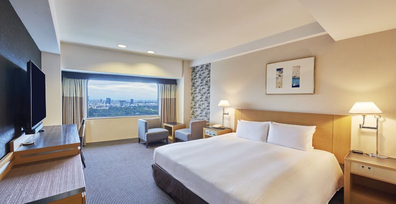 ガーデンタワー スタンダードダブル 禁煙 日本庭園側確約 バリューレート 滞在中は駐車場利用が無料プラン ホテルニューオータニ 一休 Com