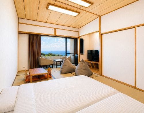 オーシャンビュー和モダン