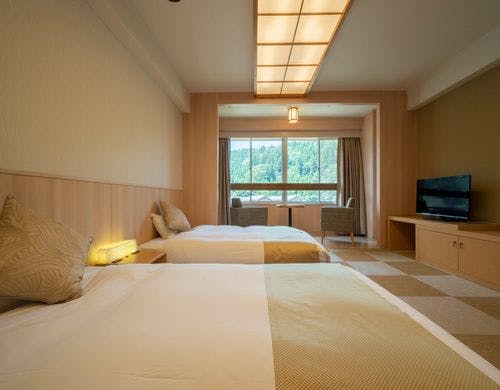 和モダンツイン8畳【34平米】