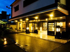 夕景の宿海のゆりかご萩小町