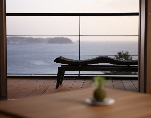 露天付オーシャンビューの和室