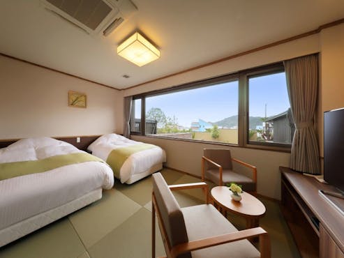 和洋室 ツイン+シャワールーム 【菜の香】(禁煙)