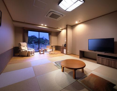 【穂の香】 温泉露天風呂付和洋室