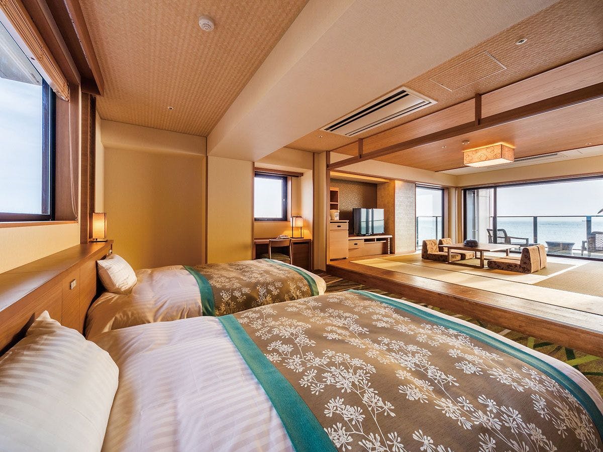 和室+卧室+次间设计的客房