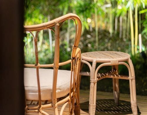 竹林月夜（テラス）