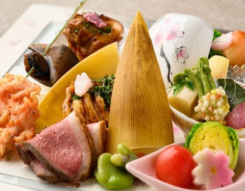 春の会席料理