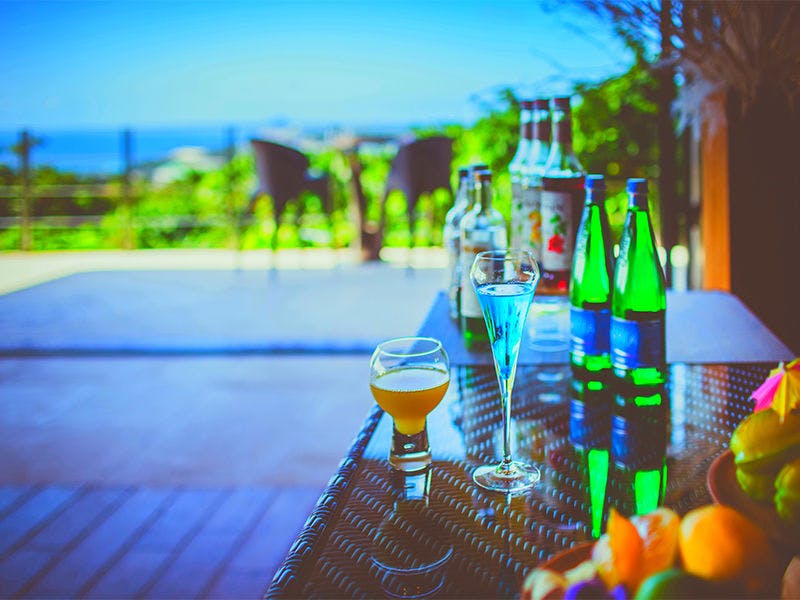 コンプリメントサービスのドリンク