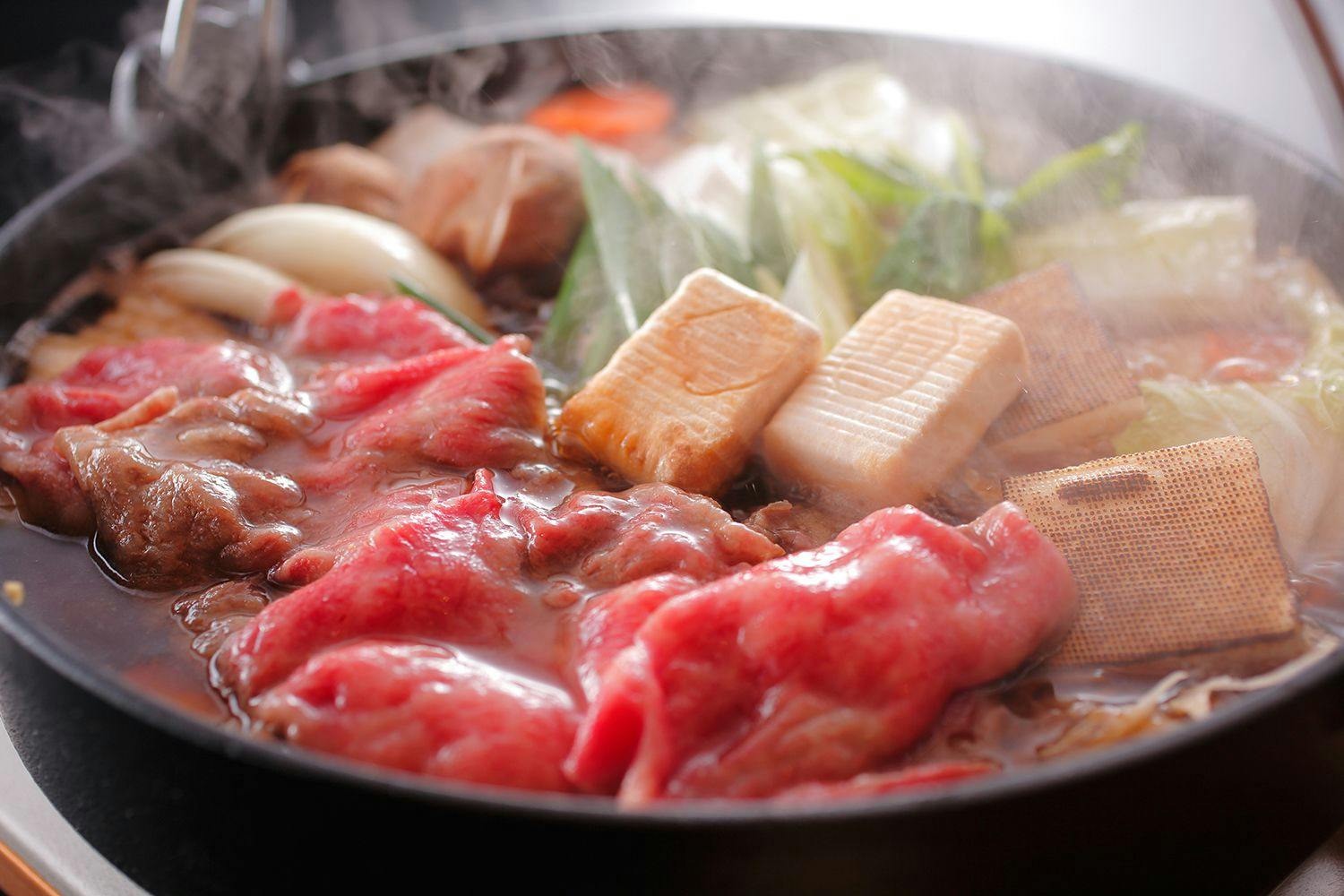 すき焼き懐石（イメージ）