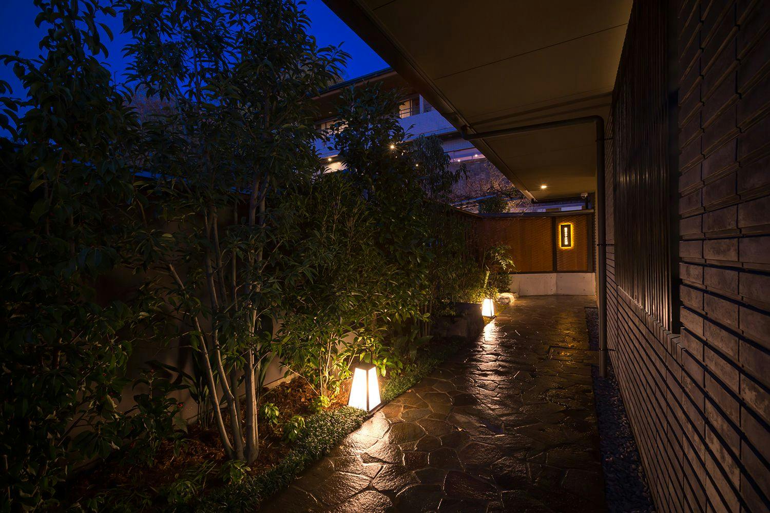 仿佛误入小巷般的入口处