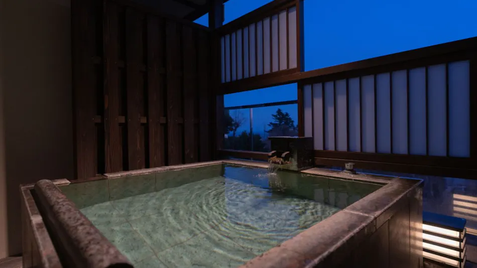 All Rooms with Open-Air Hot Spring Bath - Omuro no Mori Gyokusui