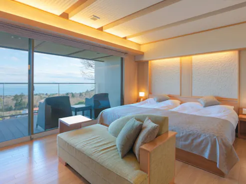 【源泉掛流し露天風呂】コーナースイート