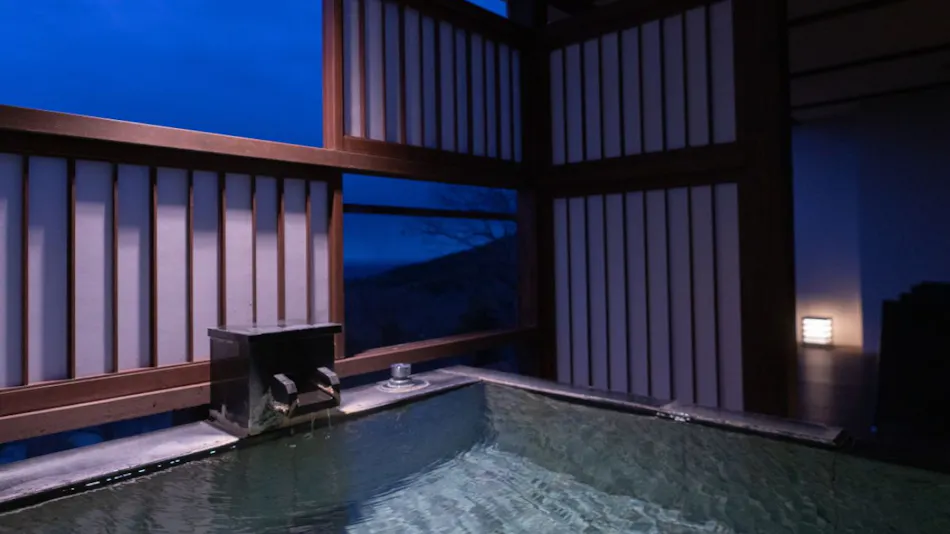 All Rooms with Open-Air Hot Spring Bath - Omuro no Mori Gyokusui