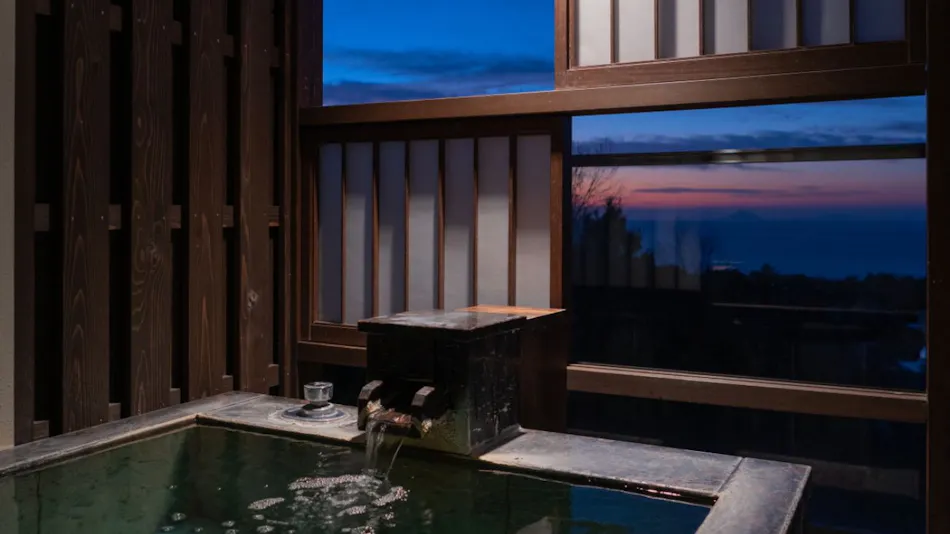 All Rooms with Open-Air Hot Spring Bath - Omuro no Mori Gyokusui