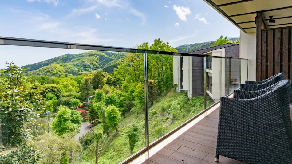 All Rooms with Open-Air Hot Spring Bath - Omuro no Mori Gyokusui