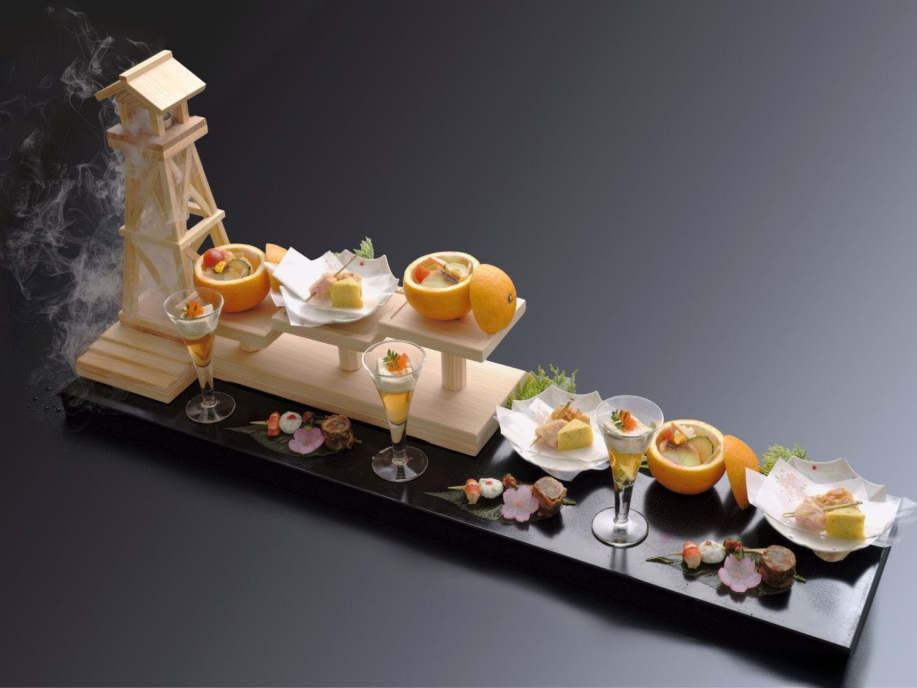 【前菜】噴湯盛り～紡～