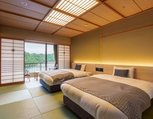 【潮聞亭】和室ツインベッド