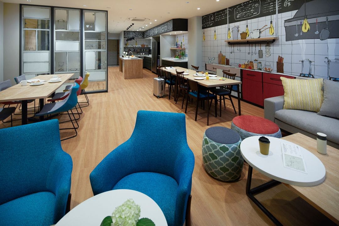 เลานจ์เรสซิเดนซ์ (ฟรี・เปิดตลอด 24 ชั่วโมง)