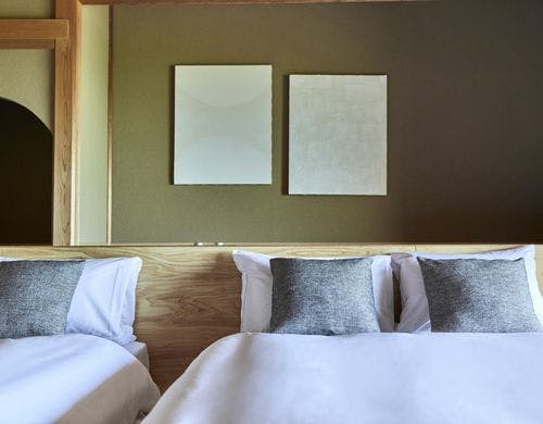 ゆったり過ごす客室