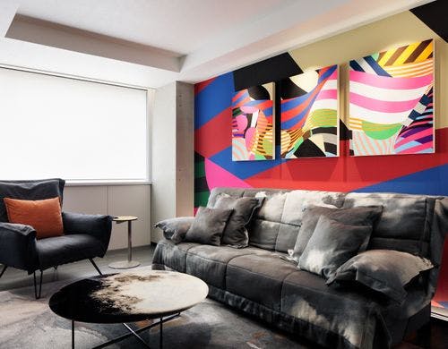 「アロフトスイート」のバスルーム