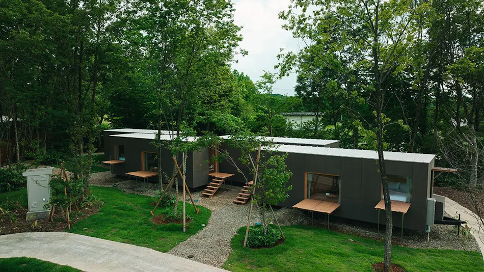Snow Peak FIELD SUITE SPA HEADQUARTERS