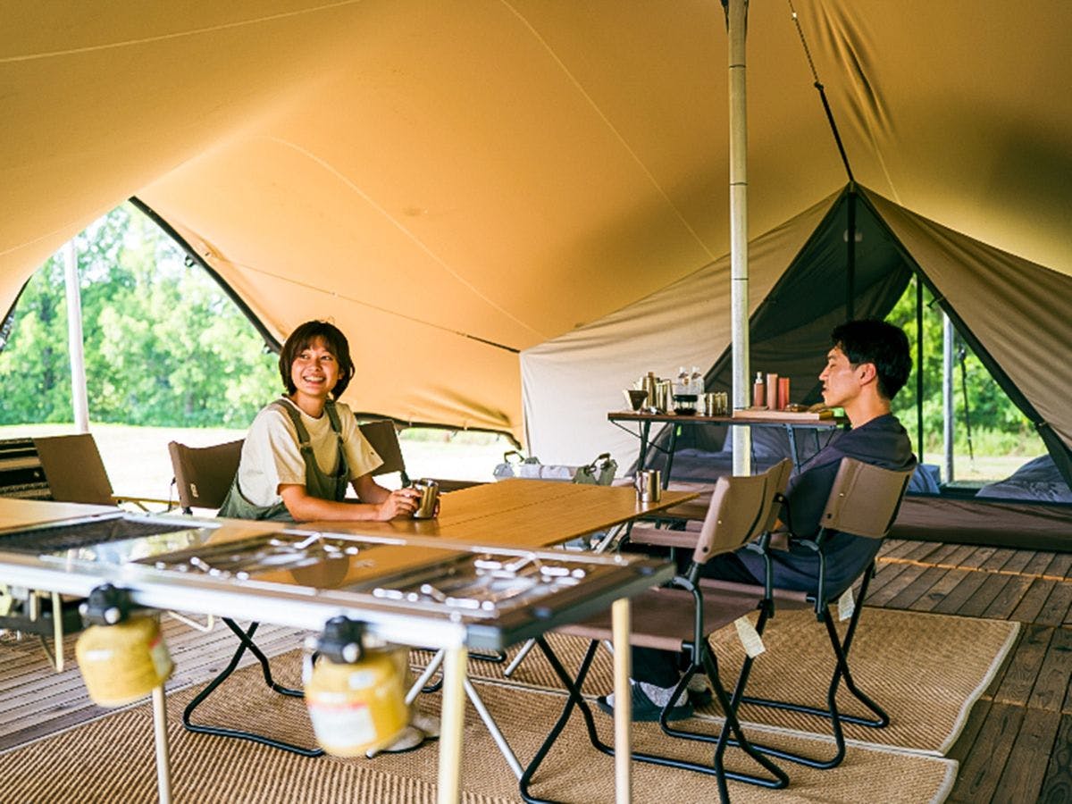 Snow Peak FIELD SUITE SPA HEADQUARTERS