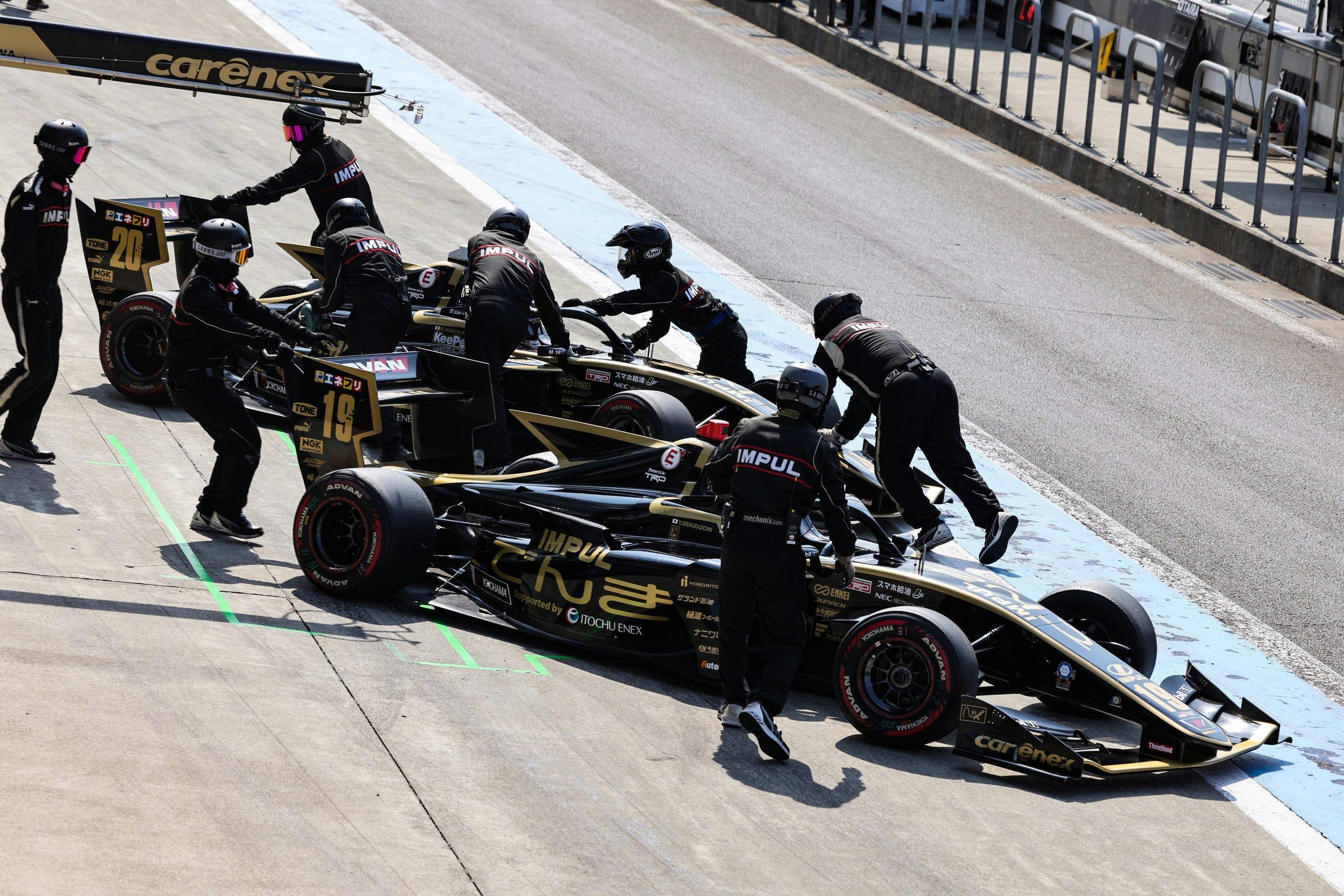 2022年スーパーフォーミュラーの様子