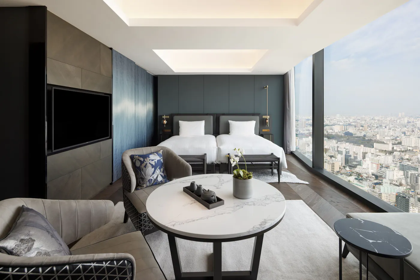 BELLUSTAR TOKYO, A Pan Pacific Hotel:スタジオ プレミア ツイン