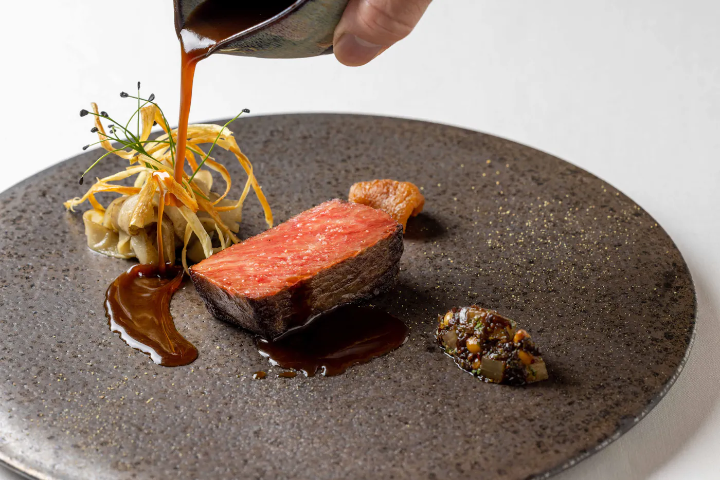 BELLUSTAR TOKYO, A Pan Pacific Hotel:レストランの料理