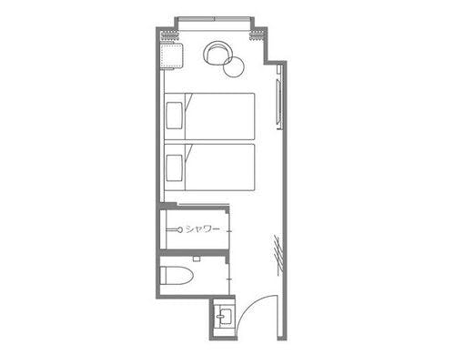 カジュアルツインルーム洗面