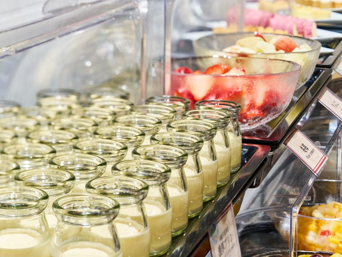 函館牛乳を使用した濃厚プリン