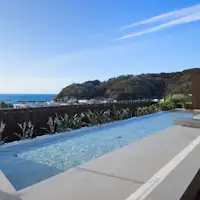 ルーフトップ足湯テラス