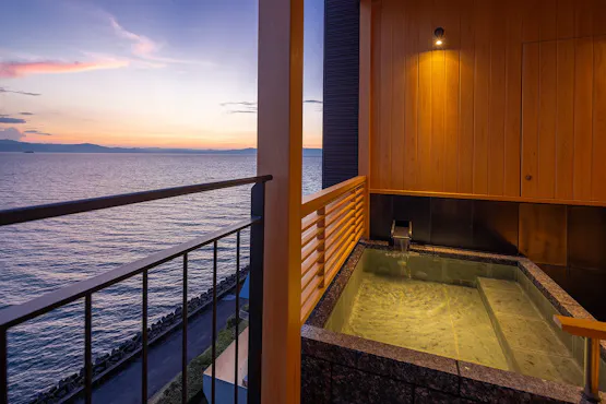 Japanese-Western Style Room with Open-Air Onsen A (example)