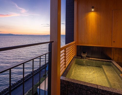 温泉露天風呂付和洋室A（一例）