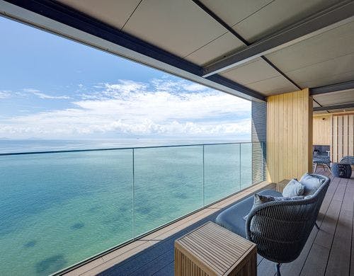 温泉露天風呂付和洋室B（一例）