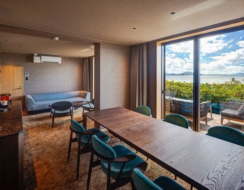 温泉露天風呂付ヴィラB（一例）