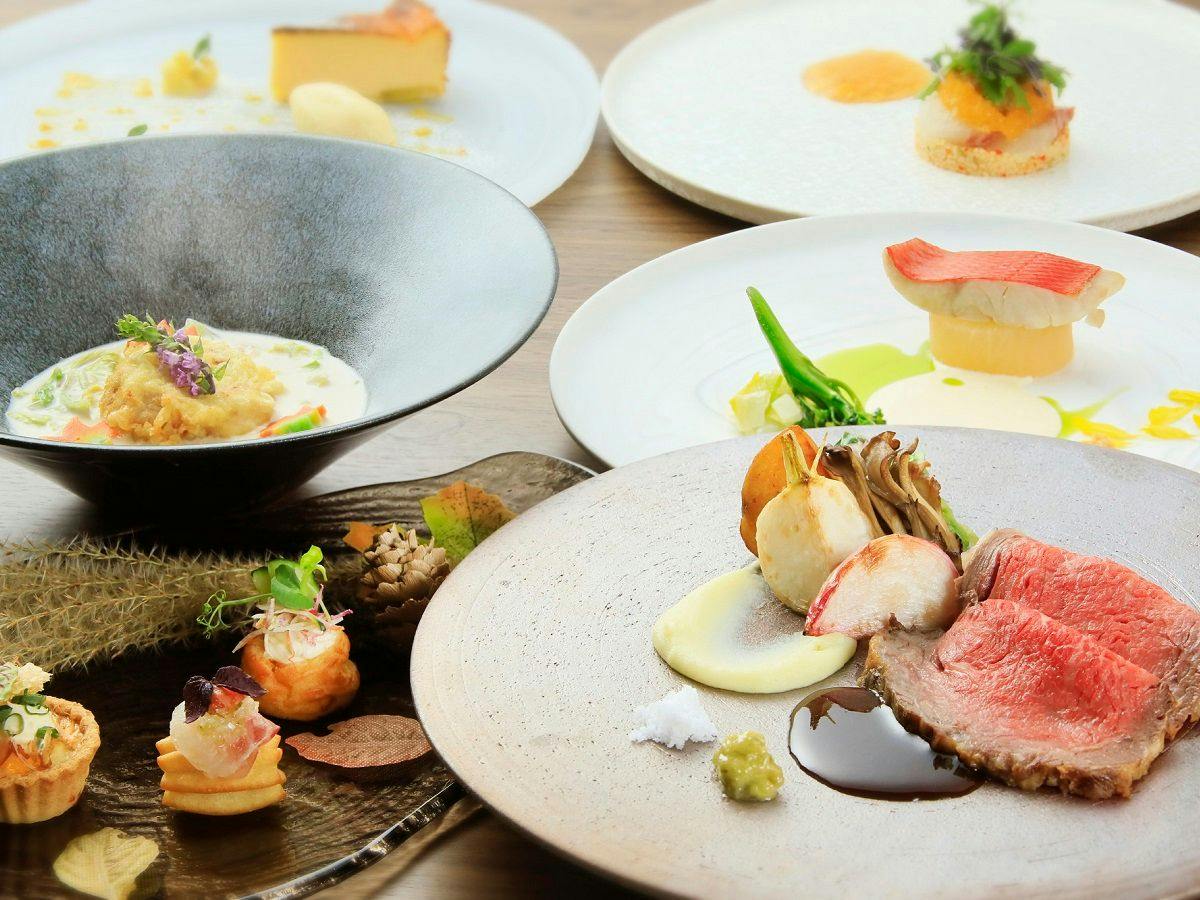 【夕食】メインが選べるフレンチコース