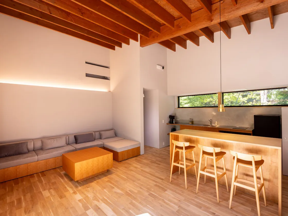 Villa A Living & Kitchen