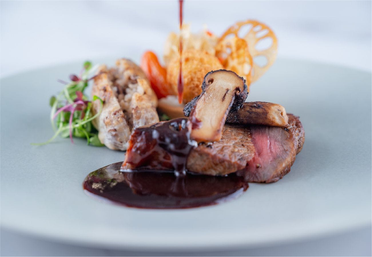 Rikka Dinner Course (Neige) Example