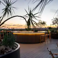 Rooftop bar