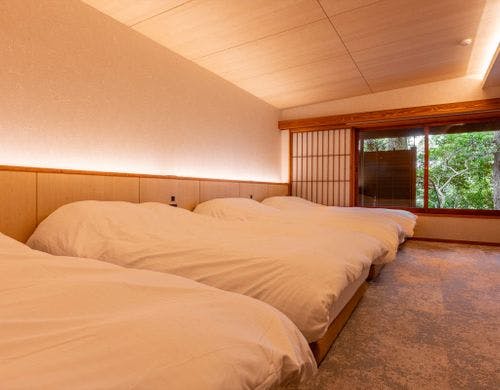 露天風呂付き和洋室【浮舟】専用庭