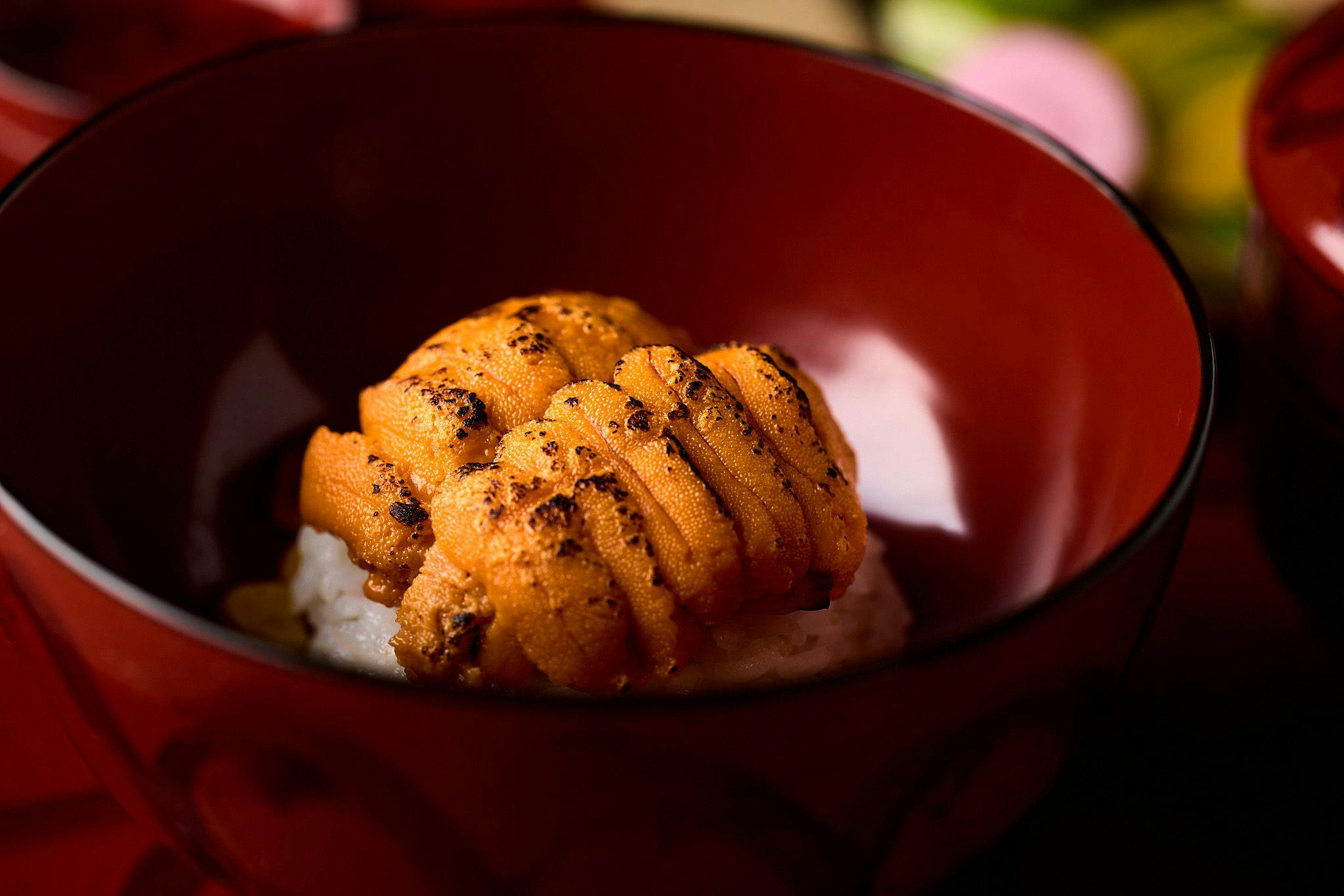 Menu tertinggi kami, "Rousanjin Kaiseki".