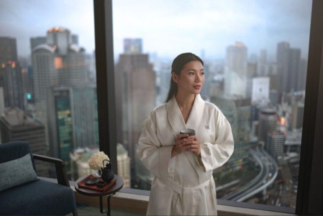 ห้องพักอยู่บนชั้นสูงตั้งแต่ชั้น 31 ขึ้นไป