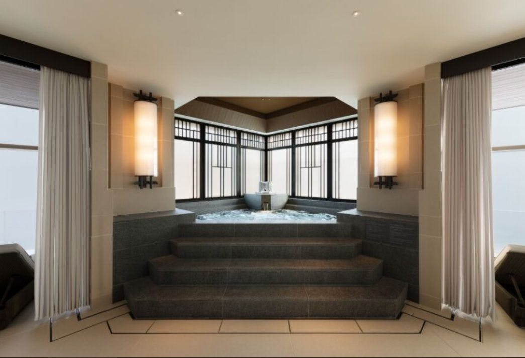 สปาที่ตั้งอยู่บนชั้น 30