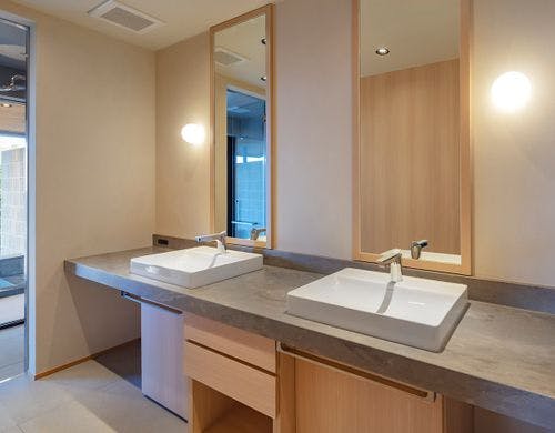 全室ダブルシンク完備