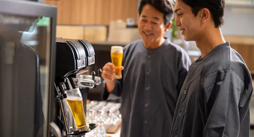 【事前決済限定】料理と温泉を愉しむ < アルコール飲み放題付夕朝食 >※予約確定後キャンセル規定適用