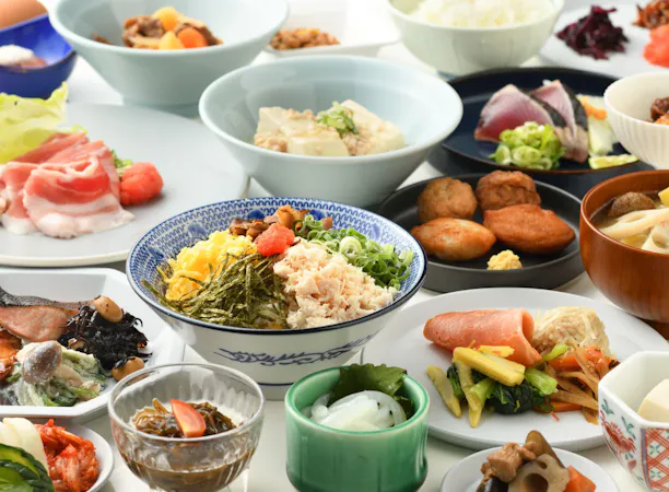 朝食ビュッフェ一例