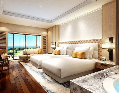 45平米の広さが叶える上質で快適な滞在