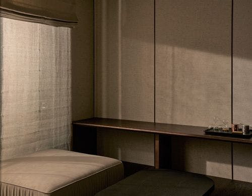 オリエンタルな空気が漂うインテリア